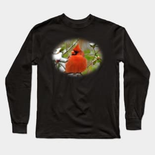 Northern Cardinal Long Sleeve T-Shirt